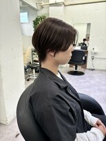 ノーティー(NORTY)&nbsp;ハンサムショート/金山/くびれショート/センターパート