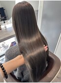 美髪グレージュ