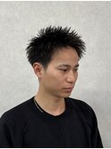 ピンパーマスパイキーショート