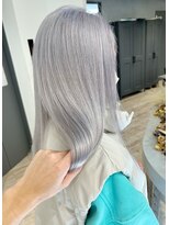 アンドソー 池袋(&so.)&nbsp;ハイトーンカラー/ホワイトブロンド／レイヤーカット/池袋