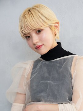 アース 日吉店(HAIR&MAKE EARTH) 20代30代大人可愛いダブルカラーブリーチハイトーンカラー