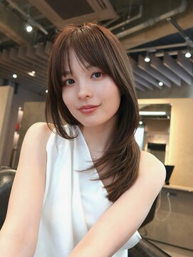 ロアンザトウキョウ(L'EANE THE TOKYO) ’’layer cut × olive beige,, 【荒谷進介】