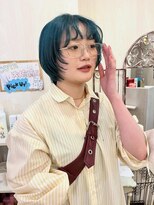 シュガー ヘアアンドネイル 仙台(SUGAR)&nbsp;ブルーグリーン