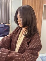 ビュートリアム ギンザ(BEAUTRIUM)&nbsp;カール感たっぷり海外風レイヤー＊顔周りレイヤー＊銀座