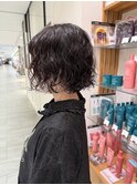 【くしゃっとパーマ/山田拓哉】ボブ/ショート