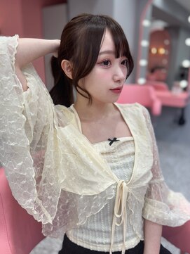 ボタン シブヤ(VOTAN SHIBUYA) 結んでかわいい顔周り♪♪