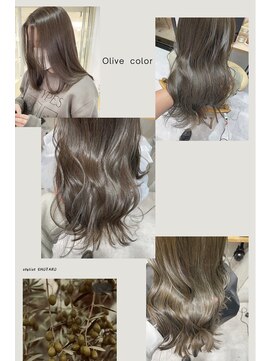 ディーエックス ウエスト(Dxxxx WEST) オリーブカラー オリーブベージュ オリーブグレージュ