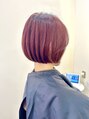 アグ ヘアー アシリ 千歳長都店(Agu hair asir)&nbsp;【ミニボブ×レッドバイオレットカラー】