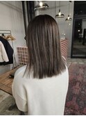 白髪ぼかしハイライトカラー