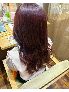 ジル フラン 吉田店(JILL franc) ローズカラー3/5艶カラー