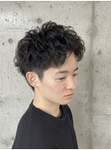 スパイキーショート メンズパーマ メンズ 横須賀中央