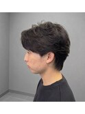 ジェントルショート×ダウンパーマ