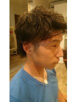 小さな美容室 ハナ(hana)&nbsp;オシャレにかっこ良くなワイルドパーマスタイル☆