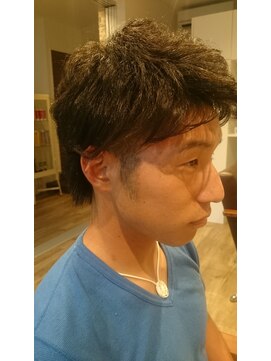 小さな美容室 ハナ(hana) オシャレにかっこ良くなワイルドパーマスタイル☆