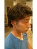 オシャレにかっこ良くなワイルドパーマスタイル☆