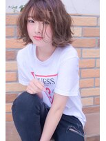 セシル 高津店(SECIL)&nbsp;ワンレンでもカールが付くとこうなります