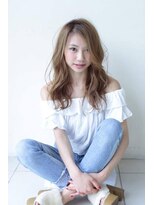 ヘアメイク シュシュ(Hair make chou chou)&nbsp;かきあげバング×ハイライトカラー【chou-chou 北林夏実】