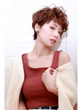 オーシャン(Ocean) [OCEAN Hair&Life藤原純]ヌーディマッシュショート☆