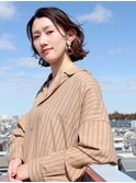 《似合わせパーマ》朝楽スタイリング☆大人ボブパーマ
