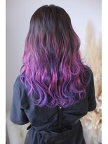 ナブラ(NABLA)&nbsp;ミックスユニコーンカラーパープルネオンピンク