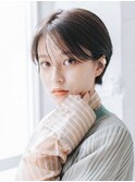 暗めカラー/ボブ/顔周り/前髪/レイヤー/髪質改善/縮毛矯正/銀座