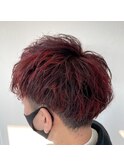 ☆メンズレッドハイライト☆