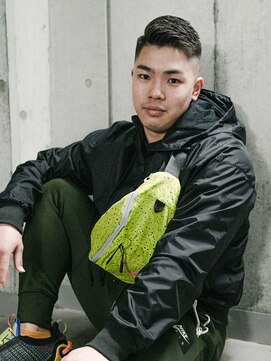 ヒロギンザ 六本木店(HIRO GINZA) ハイスキンフェード ハードパートスタイル/港区/理容室/乃木坂