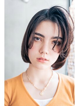 エース (ACE) ACE かき上げエレガントボブ　×    ナチュラルブラウン