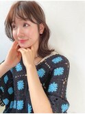 束感前髪・レイヤーセミディ・くびれ巻き