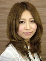 ヘアーデザイン ゼロ(HAIR DESIGN ZERO)&nbsp;フェイスラインを包み込むやわらかフェミニンスタイル