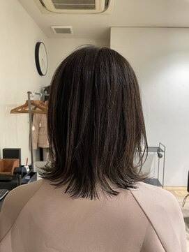 クローゼット 新宿(closet) 外ハネボブ/ペールベージュ[髪質改善/ヘッドスパ白髪染め/新宿】