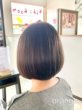 オレンジ(orange) 【orange大分賀来】前下がりグラデーションショートボブ