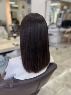 スタイルインデックス 新大塚店(STYLE INDEX) オイルカラー　×  ナチュラルストレート