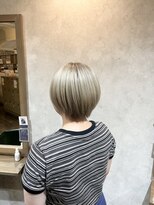 ヘアスペースブルーム エボリューション 庄内店(HAIR SPACE BLOOM evolution) 【庄内／ショートヘア】白髪ぼかしハイライトも人気♪