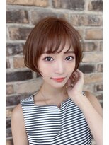 クーエフー(coo et fuu)&nbsp;10代20代30代40代50代 前髪　マッシュショート　ショートボブ藤