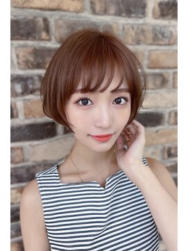 クーエフー(coo et fuu) 10代20代30代40代50代 前髪 マッシュショート ショートボブ藤