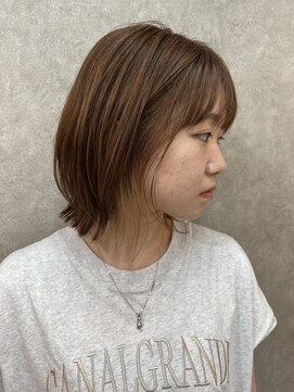 エニル(enil) *レイヤーボブ×インナーカラー