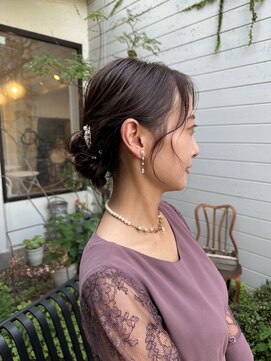 ガーランド (Garland) シニヨンアレンジ/表参道