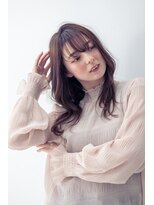 ブリング バイ スノードロップ 吉祥寺(BRING by Snowdrop)&nbsp;黒髪/グレーベージュ/レイヤーロング/前髪パーマ/吉祥寺