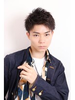 ネイビー(NAVY)&nbsp;王道アップバング ビジネススタイル