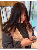 アンジェリカ 天理店(ANGELICA)&nbsp;【angelica天理　市川誠人】イヤリングカラー　pink brown×pink