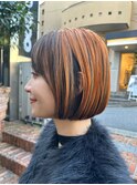 ミニボブ/アンブレラカラー/デザインカラー