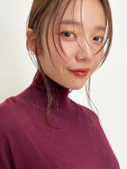 ビューブルー 亀戸錦糸町(VIEW BLUE)の写真/【亀戸/錦糸町】顔周りレイヤーが大人気！韓国風くびれカットでどこからみてもオシャレにキマる◎