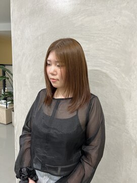 エミュ(emu) レイヤーカット×縮毛矯正