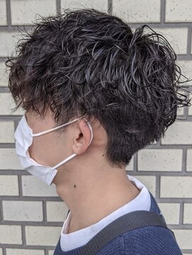 ラック 本厚木店(LUCK) メンズ/メンズカット/ツイストスパイラル/波巻きパーマ