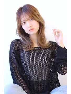 オーロ(ORO) 顔周りレイヤー大人くびれミディ