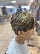 インパークス 竹ノ塚店(INPARKS)&nbsp;抜きっぱなしハイライト×センターパート