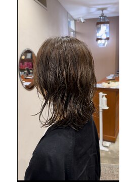 インビテーション 名古屋(invitation) 癖毛活かしミディアム