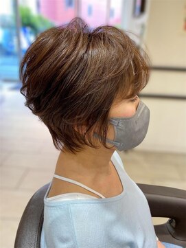 プログレス ひばりヶ丘店(PROGRESS) 美髪/外ハネボブ/ショート/白髪ぼかし/髪質改善