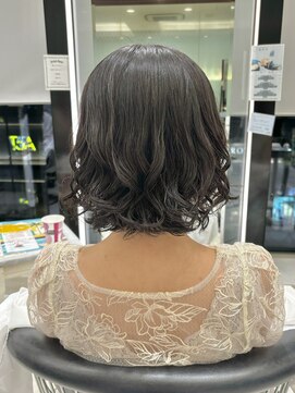 アピッシュ ギンザ(apish ginza) ボブパーマ/プードルパーマ/コテ巻き風パーマ/結ばないボブ